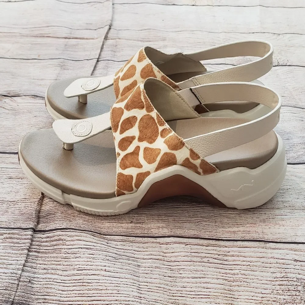 NWOB MARC NASON Giraffe Sandal Platform, Sz 10